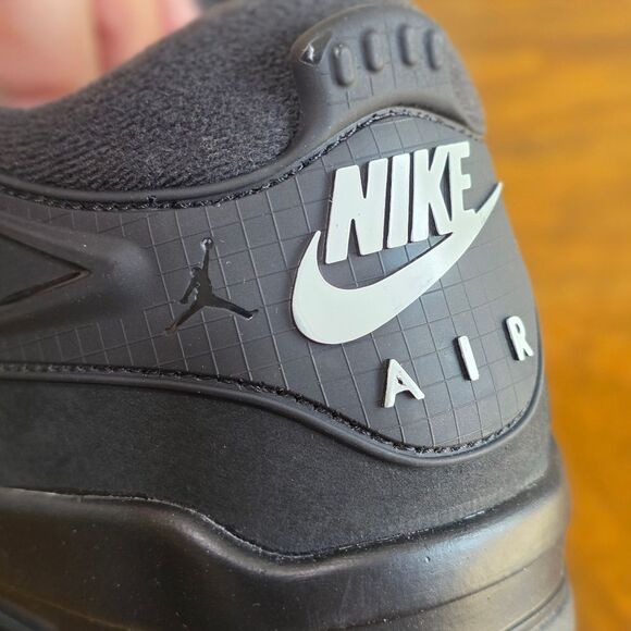 Nike Air Jordan 4 RM "Black Cat" Anthracite GS Youth 7Y FQ7938-004 Nubuck Suede - Picture 12 of 16